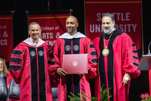 photo of president and doug baldwin